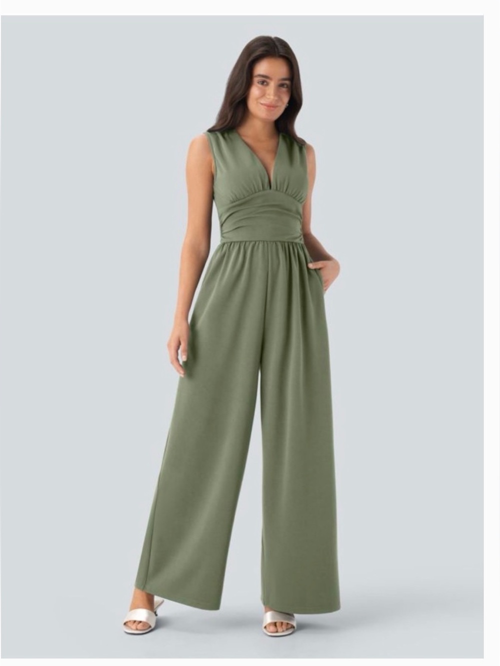 Halara Wide Leg Jumpsuit